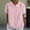 Hot Pink, variant on Cotton Linen Shirt for Women Loose Fit 2025 Trendy Womens Summer Tops Lapel Striped Back Loose Top Casual Shirt T Shirt Hot Pink Xxl