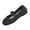 Black, variant on Women's Vintage Mary Jane Flats with Ankle Strap Soft Ballet Shoes Shallow Cut Comfortable Dress Shoes Slip-On for Daily Wear Beige 6