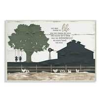 The Stupell Home Decor The Best Things In Life Are The People We Love Farm Homestead Silhouette