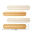 thumbnail image 2 of 4 Pack Rounded Edge Felt Bulletin Board Tiles, Self Adhesive No Drilling Photo Display Pin Board, Multi-Functional Wall Decor for Memo Notice Office Bedroom Home, 2 of 7