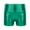 Green, variant on inhzoy Kids Girls Shiny Metallic Dance Shorts Hot Pants Stretchy Bottoms Red 4
