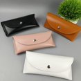 thumbnail image 4 of Leather Portable Snap Soft Sunglasses Case, 4 of 4