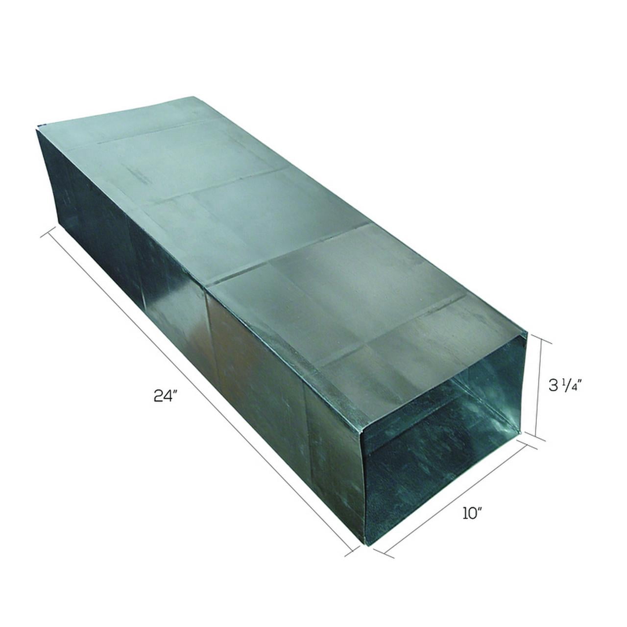 Lambro DGD32 3.25 x 10 x 24 in. Galvanized Steel Duct- pack of 6