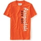 thumbnail image 1 of Camiseta Aeropostale Hombres Est 1987 Adornada Naranja Grande, 1 of 2
