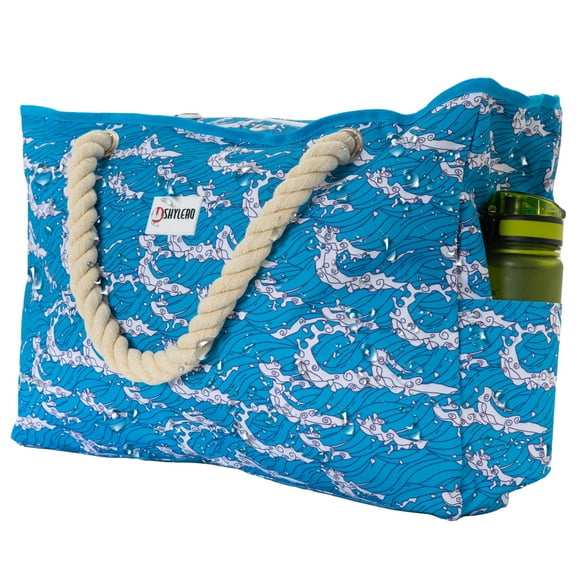 Bolsa de Playa SHYLERO Impermeable con Estuche Hermético L22xH15xW6 cm