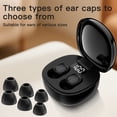 thumbnail image 7 of Small Mini Invisible Earbuds Wireless Bluetooth for Small Ears, Low Profile Tiny Discreet Hidden Sleeping Earbuds for Work Sleep, Invisible Headphones Buds (Black), 7 of 7