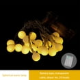 thumbnail image 1 of Fiudx Lámpara Navideña Decorativa con Forma de Bola, Luces Led, Funciona con Pilas, 30 Cm, 20 Bombillas, Ideal para Mesa o para Colgar, Ideal para Fiestas En El Jardín, Sala de Estar, Dormitorio o Co, 1 of 6