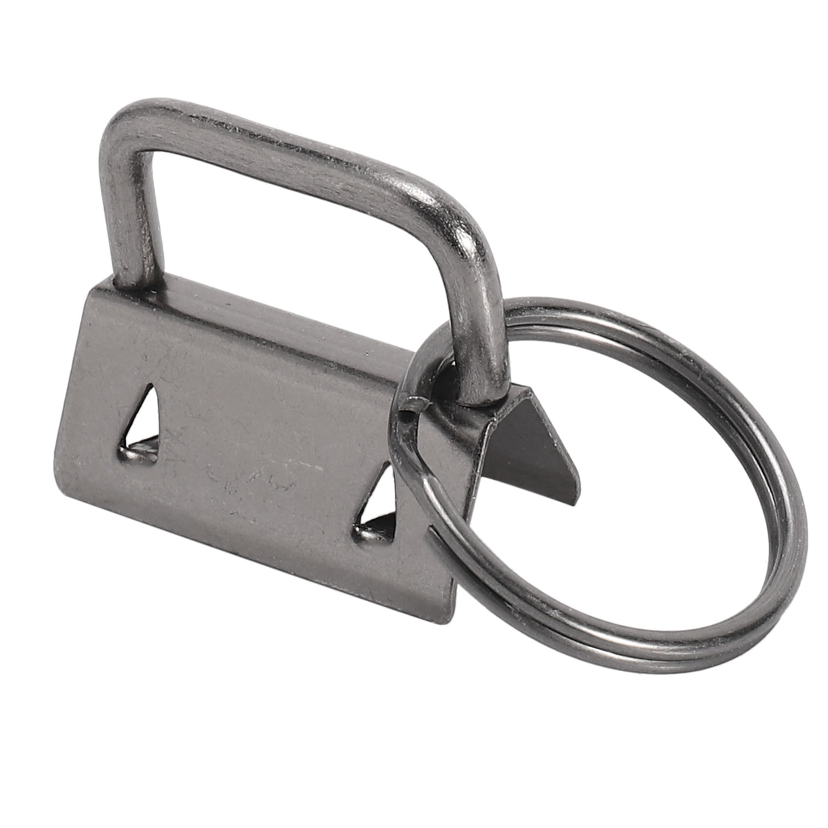 200 PCS Wristlet Hardware, 1 Inch Key Fob Hardware for Keychain, Key Lanyard and Key Chain Making Hardware Supplies
