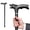 Black Brown, variant on Uoagain Walking Cane with Hand-Carved Wooden Walking Cane for Men and Women Support up to 400 lbs, All-Day Comfort Ergonomic Canes for Seniors Daily Walking and Outdoor Strolls (Black)