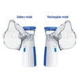 thumbnail image 5 of Nebulizador portátil recargable, nebulizador portátil de niebla fría, con dos modos y función de autolimpieza para problemas respiratorios, máquina nebulizadora para adultos y niños, 5 of 5