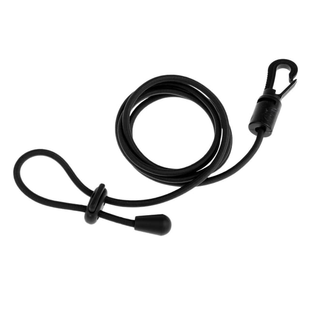 Kayak Zulema Barco Canoa Paddle Leash Bungee Negro