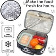 thumbnail image 3 of Lonchera CAMTOP infantil temática de fútbol - bolsa isotérmica para almuerzo, 3 of 8