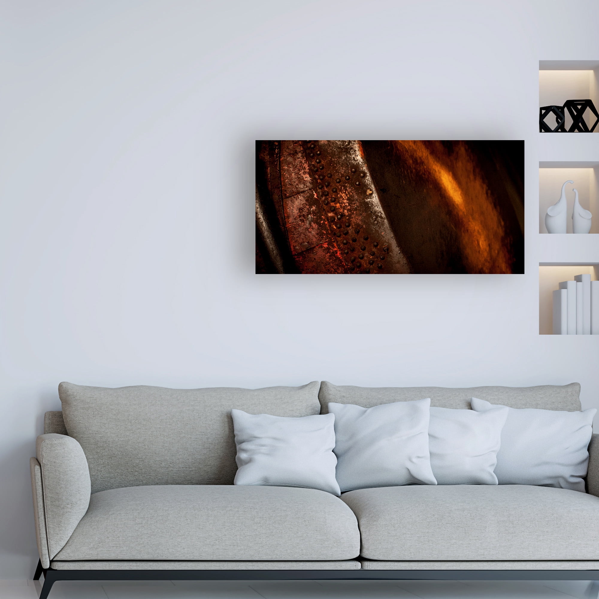Trademark Fine Art 'Rusted' Canvas Art by Dan Ballard