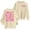 Beige, variant on Women Cute Oversized Pullover Drop Shoulder Sweaters Funny Casual Letter Printed Round Neck Long Sleeve Baggy Comfortable Sweatshirts