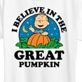 thumbnail image 3 of Peanuts - I Believe In The Great Pumpkin - Women's Short Sleeve Graphic T-Shirt, 3 of 6