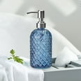 thumbnail image 6 of Steadline Pineapple Shape Glass Soap Dispenser - 450ml Refillable Pump Bottle for Hand Wash and Body Wash - Decorative Container for Bathroom and Kitchen, 6 of 6
