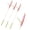 3 PCS, variant on Faux Pink Muhly Grass Cat Wand Toy, Aesthetic Cotton-Candy Cat Teaser, Interactive Feathery Plume Wand for Indoor Cats, Ins-Style Home Decor Vase Filler, No-Shedding Kitten Teaser (1 PC)