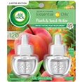 thumbnail image 1 of Recambio de aceite perfumado Air Wick para enchufe, 2 unidades, Nectarina de durazno, 1 of 8