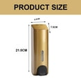 thumbnail image 2 of Soap dispenser Shower Gel Shampoo Conditioner Refillable Bottle ABS Wall Hangingluxury gold color, 2 of 5