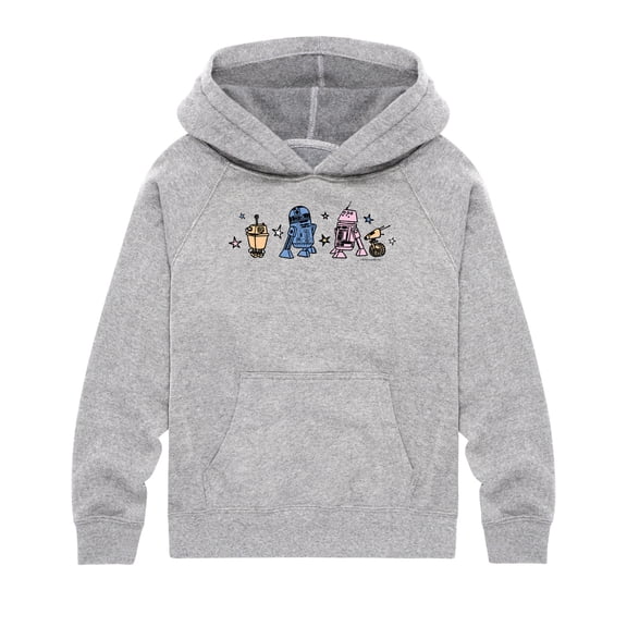 Star Wars - Cute Droids - Youth Boys Fleece Hoodie Sweatshirt