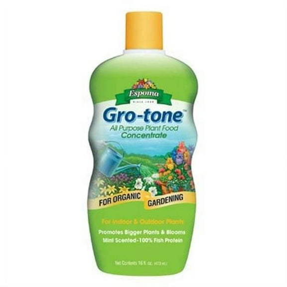 Espoma GR16 Gro-Tone All Purpose Plant Food Concentrate, 16 Oz Bottle