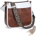 thumbnail image 6 of CAITINA Crossbody Bag Women Vegan Leather Hobo Handbag Trendy Crossbody Shoulder Bag Purses for Women with 2 Adjustable Straps, 6 of 6