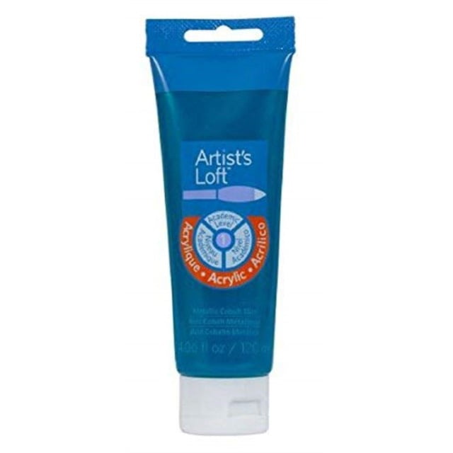 artist's loft metallic acrylic paint, 4 oz. (metallic