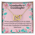 thumbnail image 2 of To Granddaughter Special Bond Necklace Inseparable Necklace, 2 of 20