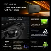 RG Slide Handheld Game Console NO Card 4.7-inch LTPS in-Cell Screen Unisoc T820 Portable Arcade Support AI WiFi Bluetooth HD and TV Output Black