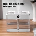thumbnail image 3 of Difusor de aroma del aceite esencial del humidificador de aire con el higrómetro Dormitorio Holidify Pantalla electrónica Mist Maker Home Supplies 1.5L Inevent HA010205-00B, 3 of 6