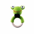 thumbnail image 1 of DPTALR Cartoon Knitting Handmade Crochet Knitting Rattle Ring Suzuki Ring, 1 of 5
