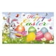 thumbnail image 2 of Fondo de tela con huevos de Pascua | Fondo fotográfico colgante de 180 x 109 cm para decoración de fiestas | Cena de Pascua infantil y accesorios fotográficos | Decoración de tela multicolor, 2 of 6