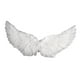 thumbnail image 1 of Disfraz de ala de ángel para niños, alas de plumas decorativas para fiestas, espectáculos y escenarios. Blanco S, 1 of 9