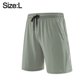thumbnail image 2 of Pantalones cortos deportivos de secado rápido verdes, pantalones cortos transpirables de seda de hielo para entrenamiento para correr, 2 of 6
