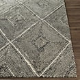 thumbnail image 4 of BoutiqueRugs Dimbulah Bohemian, Transitional Area Rug - Black, Cream - 18" x 18" Sample, 4 of 8