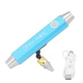 thumbnail image 1 of Fyearfly Uv Flashlight Gem Identification Flashlight, Pocket Flashlight Rechargeable Ultraviolet Flashlight Jade Appraisal Light Jewelry Identification Flashlight with Uv White 2 Light Sources, 1 of 8
