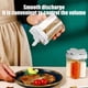 thumbnail image 4 of 5 in 1 Spice Container Salt and Pepper Shaker Transparent Seasoning Shaker Can Filter lumps Spice Jars for Home Restaurant Kitchen Cooking Steak BBQ, 4 of 6