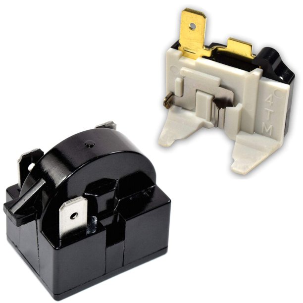 HQRP Compressor 4.7 Ohm 3Pin PTC Starter/Start Relay and Overload Kit