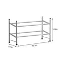 thumbnail image 2 of Shoe Rack, Free Standing Expandable Adjustable Shoes Organizer, Stackable Shoe Shelf for Entryway Doorway (6Tier), 2 of 7