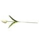 thumbnail image 4 of Wosthever Mini flor artificial, lirio único, tulipán, flor monarca, flor falsa de PU, decoración para el hogar y la Oficina, Flores artificiales blanco, 4 of 6