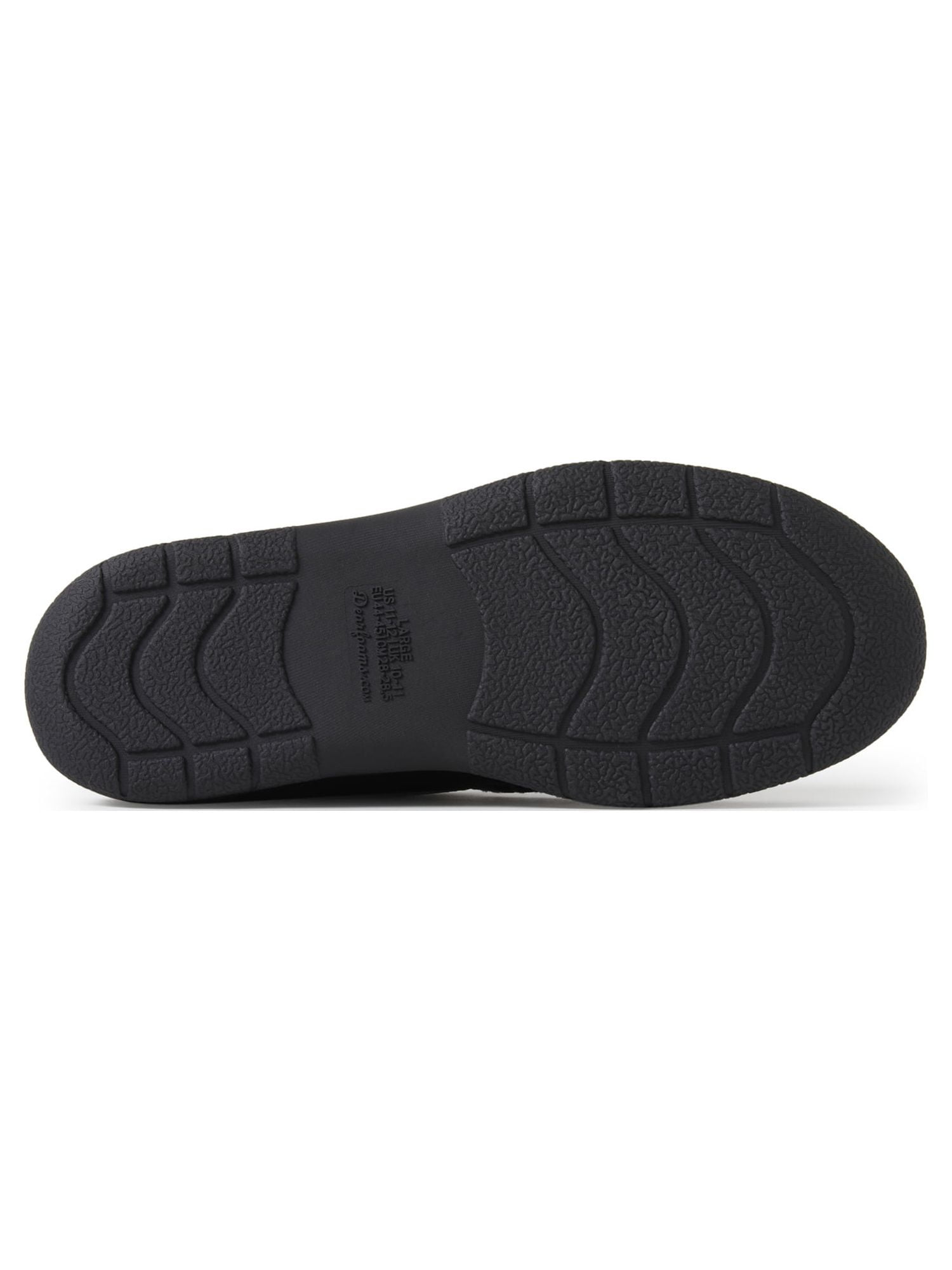 DF by Dearfoams Men's Seth Microsuede Moc Toe Clog Slippers