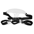 thumbnail image 4 of Máscara facial Correa ajustable Guardia de la nariz Protector de la cubierta facial Protector para la nariz rota Escudo facial para Karate Lucha Softb 17cmx10cm, 4 of 8