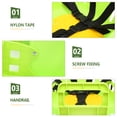 thumbnail image 4 of Green Quick Release Bike Rack Seat for Kids Adjustable Safety Sturdy PP Material 1PC, 4 of 8