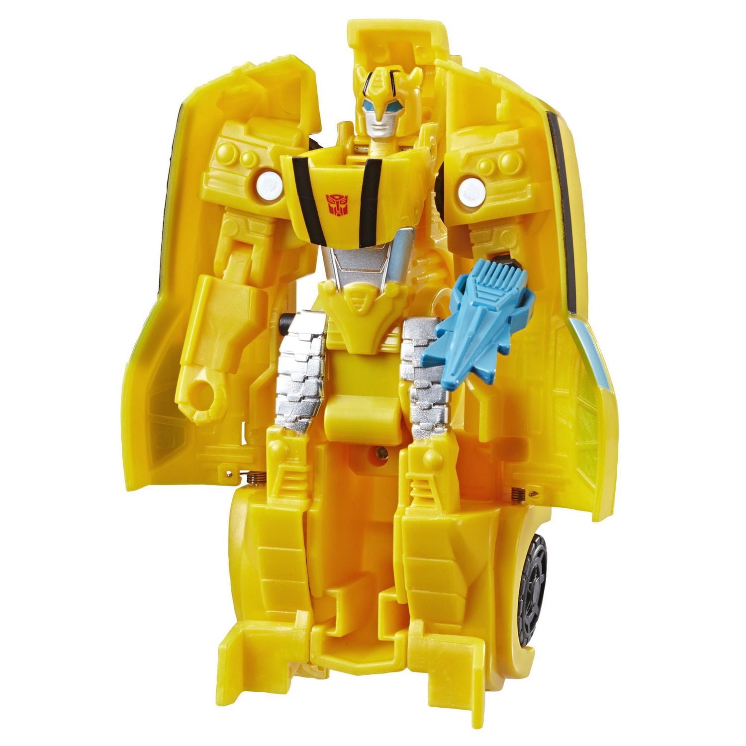 Transformers Bumblebee Cyberverse Adventures Dinobots Unite Action Attackers: 1-Step Changer Bumblebee Figure, Ages 6 and Up, 4.25-inch