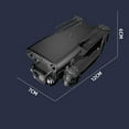 thumbnail image 2 of Black Foldable Drone With Dual Hd Camera Aerial Photography Optical Flow Hover Stable Four-Axis Rc Toy Aircraft With Spare Blades And Storage Bag, 2 of 6