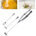 thumbnail image 4 of Electric Milk Frother Coffee Drink Foamer Whisk Mixer Stirrer Coffee Eggbeater, 4 of 11