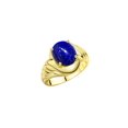 thumbnail image 4 of RYLOS Rings for Women 14K Gold Plated Silver Ring Classic Style Oval 12X10MM Solitaire Gemstone Ring June Lapis Jewelry for Women Size 6, 4 of 7