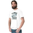 thumbnail image 4 of Illinois Give A Shuck Funny IL Corn Men's Graphic T Shirt Tees Brisco Brands M, 4 of 4