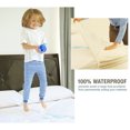 thumbnail image 4 of Funda de colchón de cama Protector de colchón impermeable Topper Cojín Sábana ajustable Ropa de cama elástica Eigraketly JJ24957-05B, 4 of 7