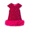 thumbnail image 6 of Afdoent Girls Fashion Dresses Mesh Party Dress For Girls Elegant Tutu Dress With Sequin Applique For And Celebrations 18-24 Months, 6 of 6